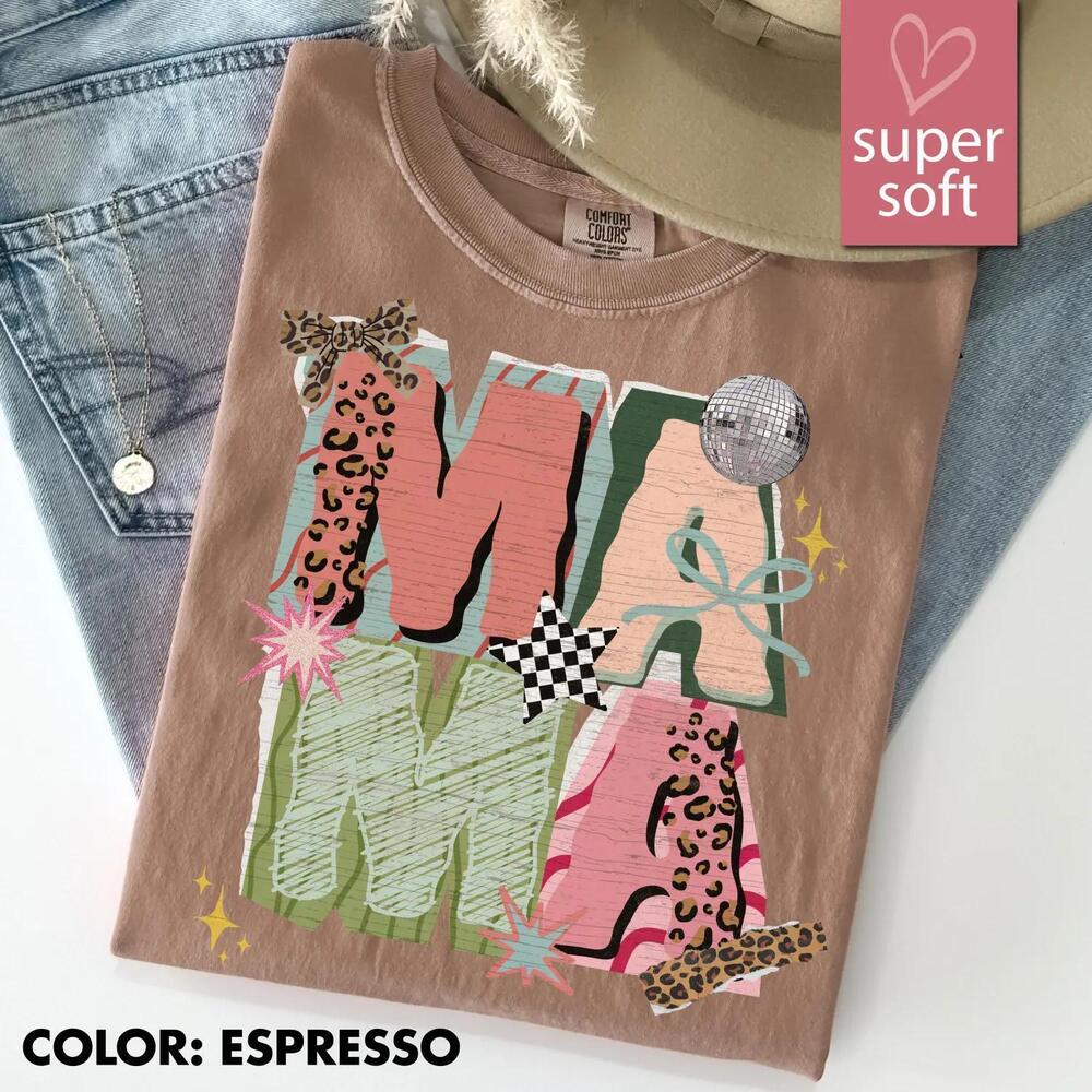Mama Shirt, Mothers Day Gift, Mom Shirt, Retro Mama t-shirt